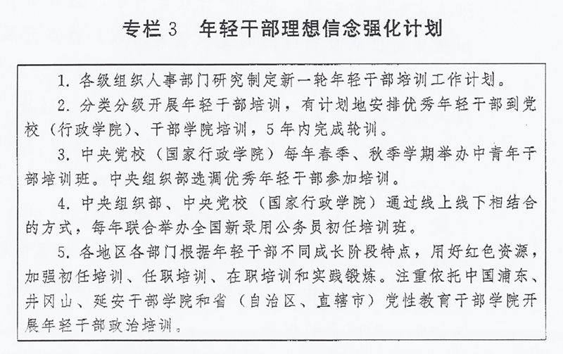 重心印发《世界干部培育培尊龙凯时app训谋划（2023－2027年）》_新华网(图4)